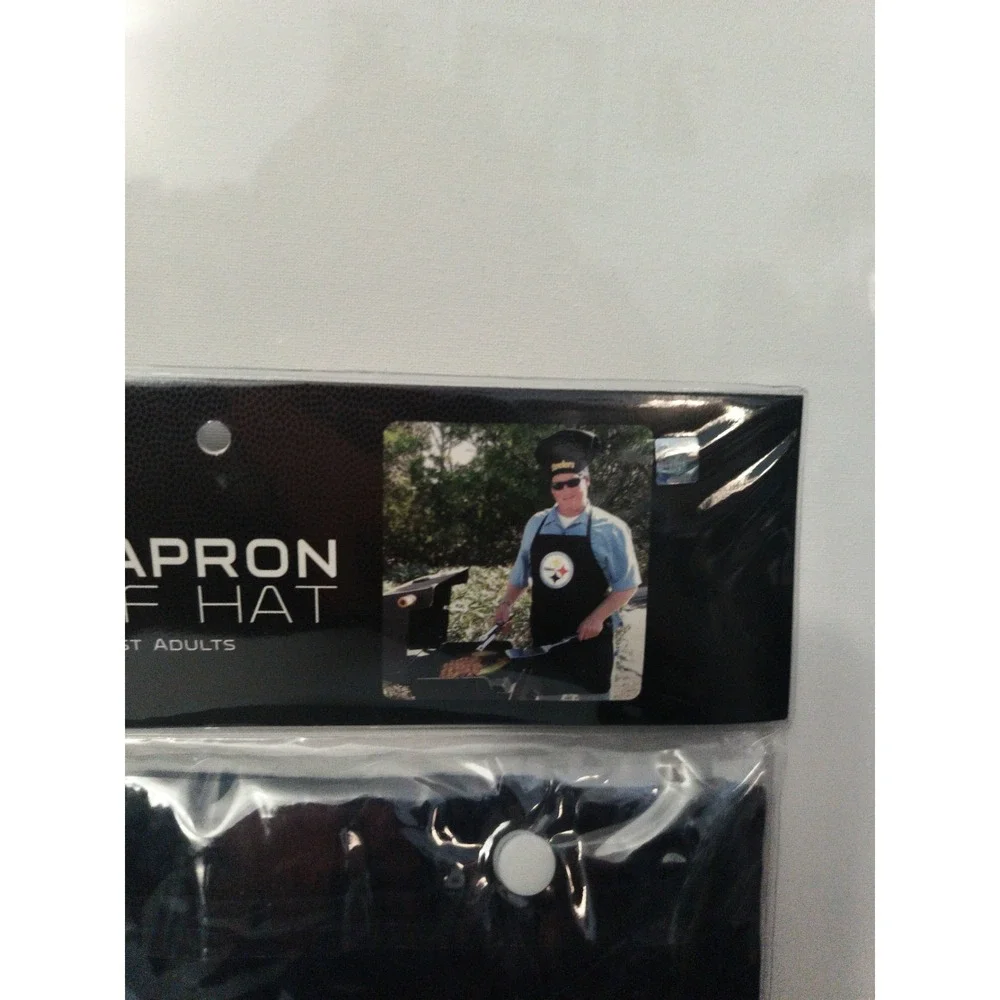 New England Patriots, NFL Team Apron & Chef Hat Fan 1 Size Fits Most Adults New